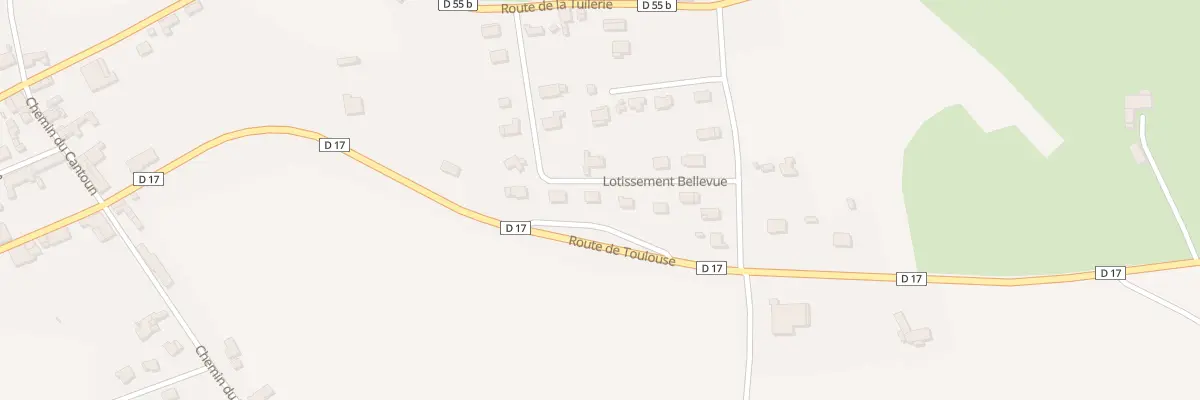 Plan du 11 Lotissement Bellevue à Blajan