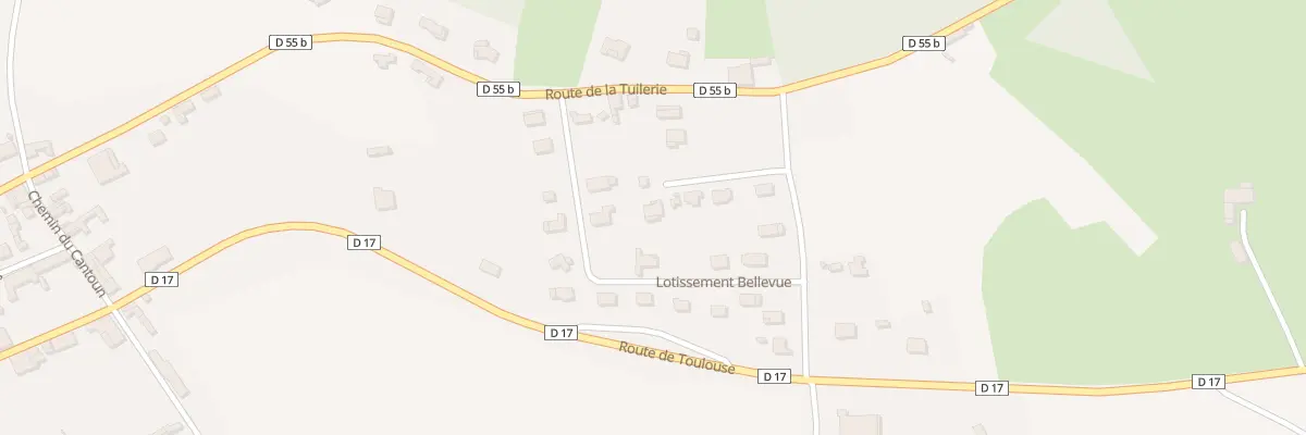 Plan du 37 Lotissement Bellevue à Blajan