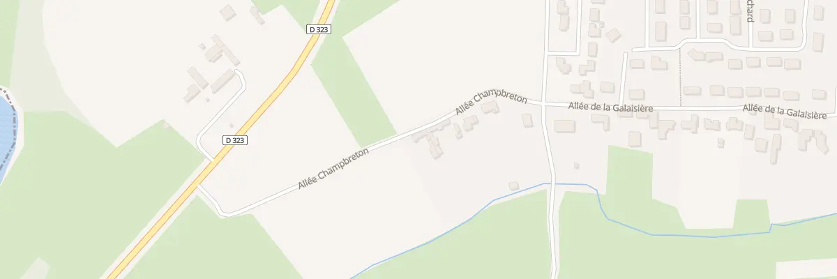 Plan du 9 All Champbreton à Cherré-Au