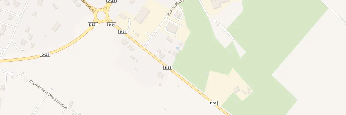 Plan du 77 Rue de Montmorillon à Chauvigny