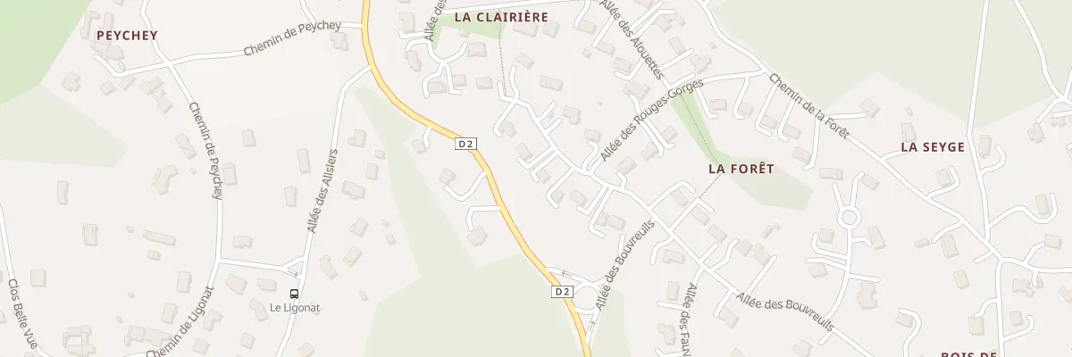 Plan du 9 All des Chardonnerets à Chancelade