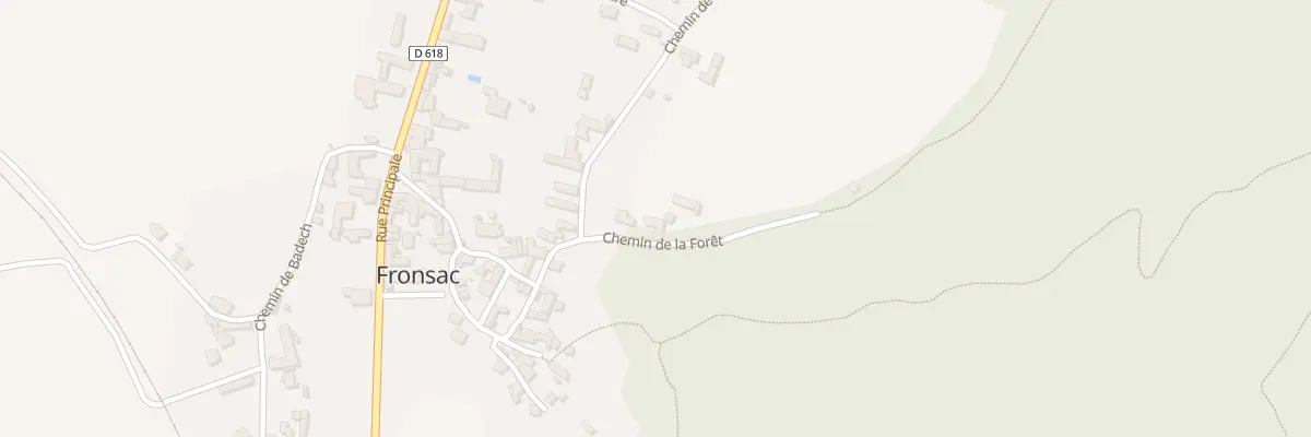 Plan du 3 Chem des Coustères à Fronsac