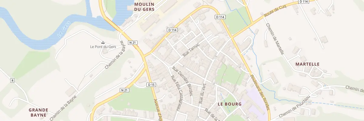Plan du 16 Rue de Lafitte-lajoannenque à Astaffort