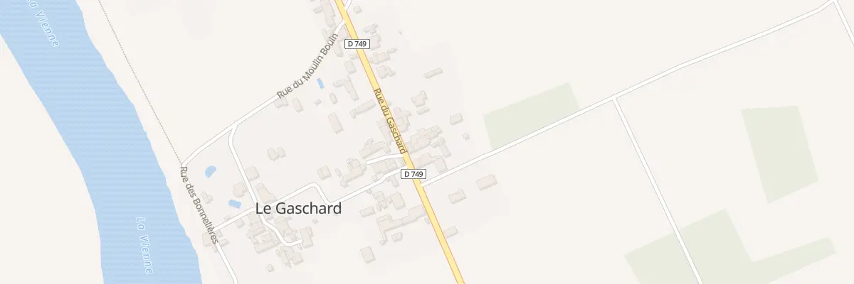 Plan du 21 Rue du Gaschard à Valdivienne