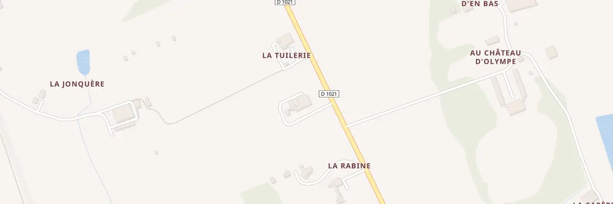 Plan du 1 A la Rabine à Pauilhac
