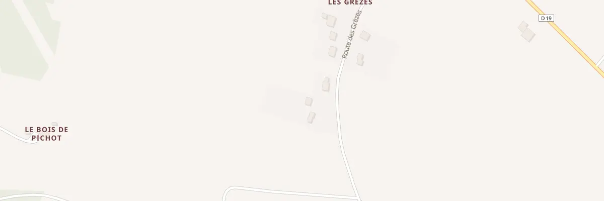 Plan du 380 Rte LES GRÈZES à Faux-en-Périgord