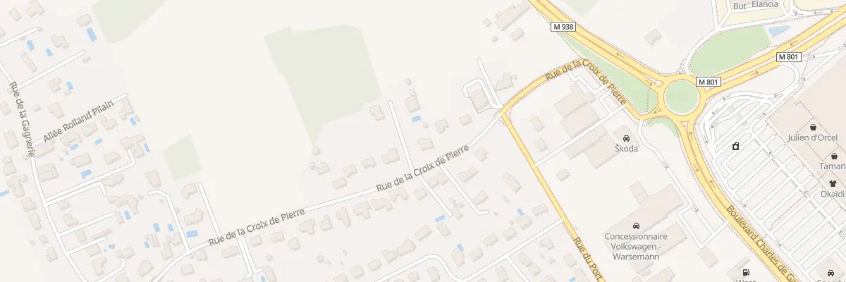 Plan du 24 Rue de la Croix de Pierre à Saint-Cyr-sur-Loire