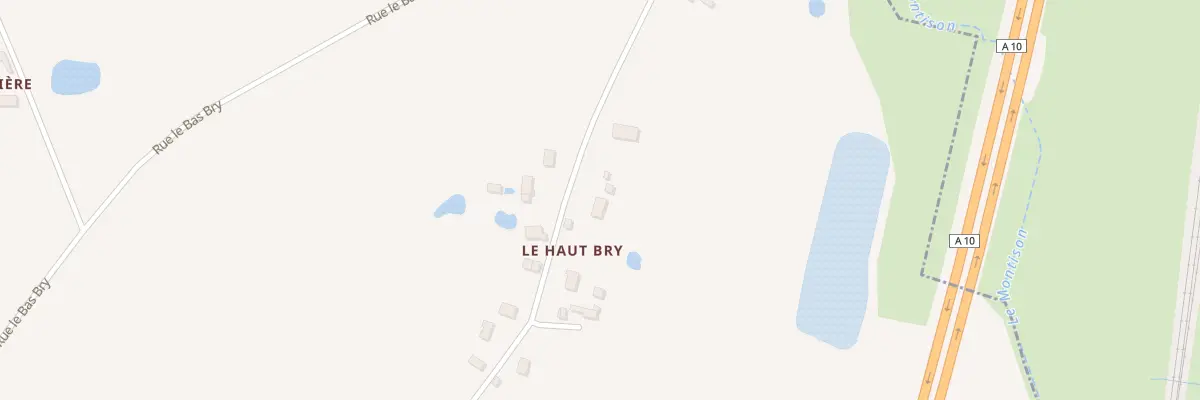 Plan du 8 Le Haut Bry à Villeperdue