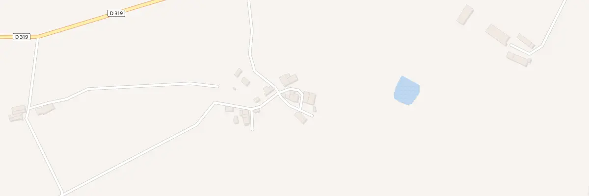 Plan du 5035 Les Moutieres à Lessac