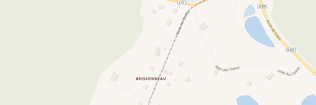 Plan du 400 Rte des Genêts à Saint-Front-sur-Nizonne