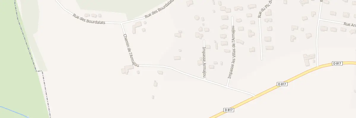 Plan du 3 Che d’Armajou à Villeneuve-de-Rivière