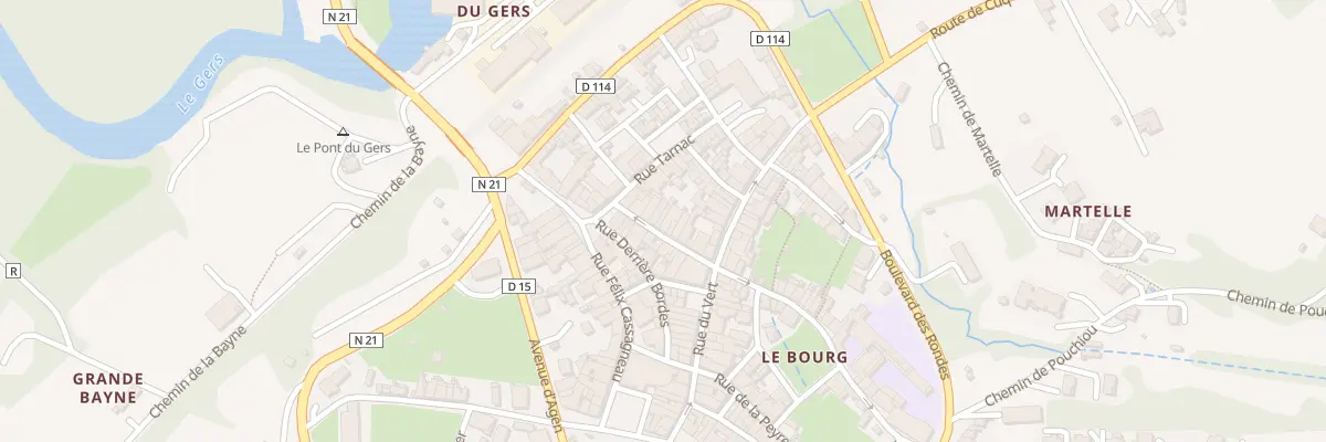 Plan du 12 Rue de Lafitte-lajoannenque à Astaffort