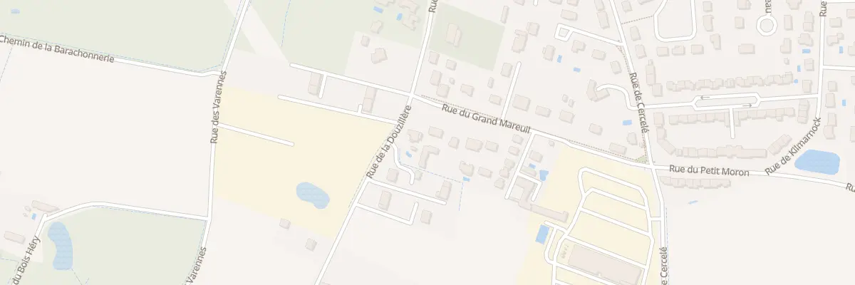 Plan du 3B Rue du Grand Mareuil à Joué-lès-Tours