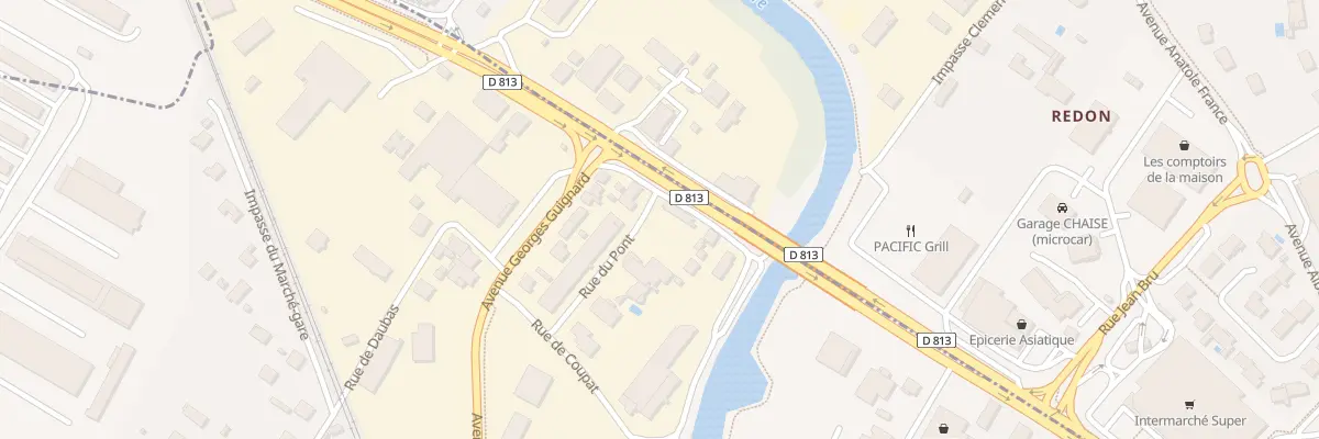 Plan du 2 Rue du Petit Colayrac à Boé