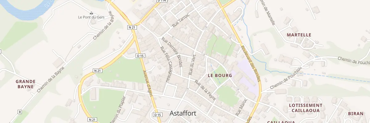 Plan du 3 Pl de l’Hotel de Ville à Astaffort