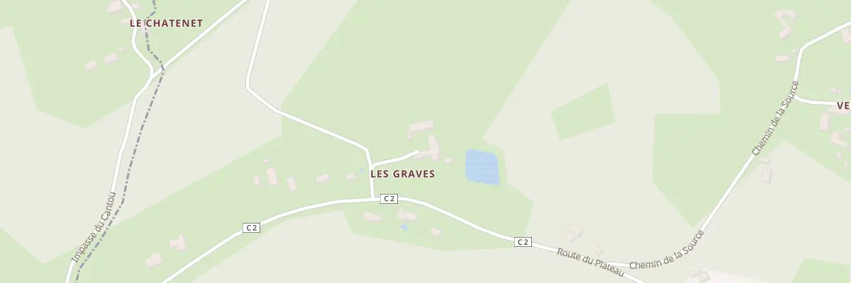 Plan du 16 Les Graves à Creyssensac-et-Pissot