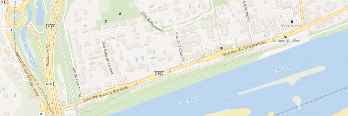 Plan du 2 Rue de la Choisille à Saint-Cyr-sur-Loire