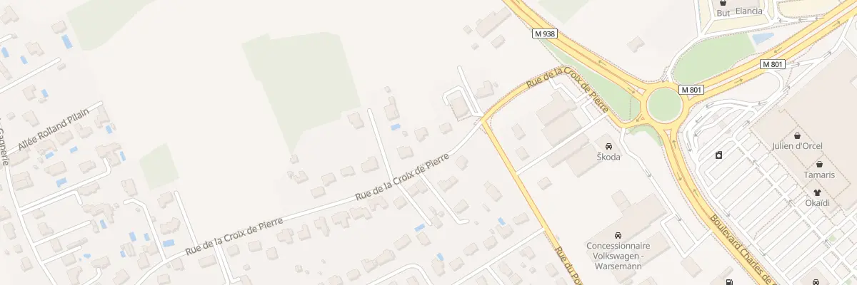 Plan du 22 Rue de la Croix de Pierre à Saint-Cyr-sur-Loire