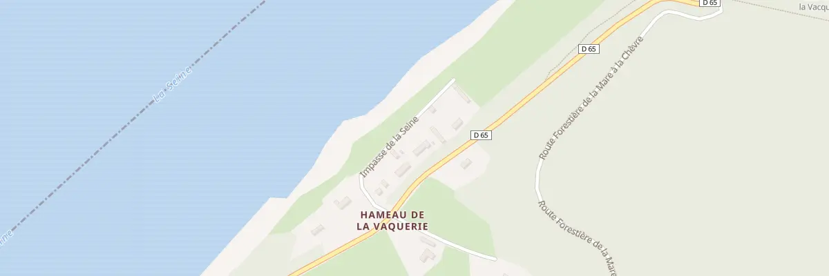 Plan du 136 Imp de la Seine à Vatteville-la-Rue