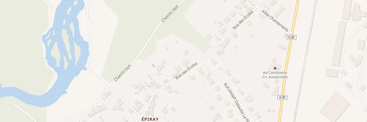 Plan du 53B Rue des Écoles à Monts