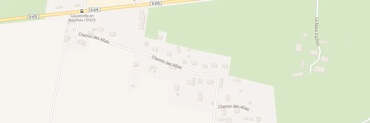 Plan du 19 Che des Allais à Cauverville-en-Roumois