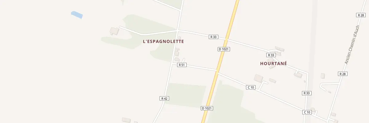 Plan du 9013 A Hourtane à Fleurance