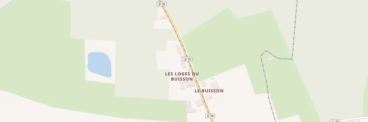 Plan du 5147 Le Buisson à Écorpain