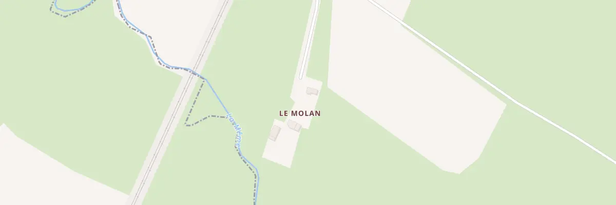 Plan du 5045 Le Molan à Souvigné-sur-Même