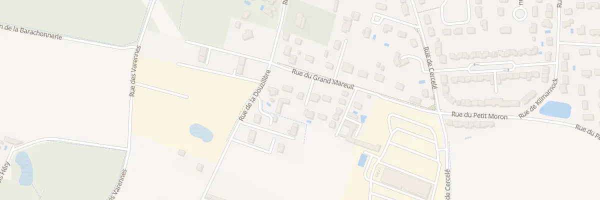 Plan du 5 Rue du Grand Mareuil à Joué-lès-Tours