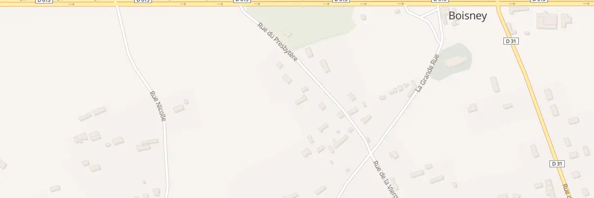Plan du 2 Rue du Presbytère à Boisney