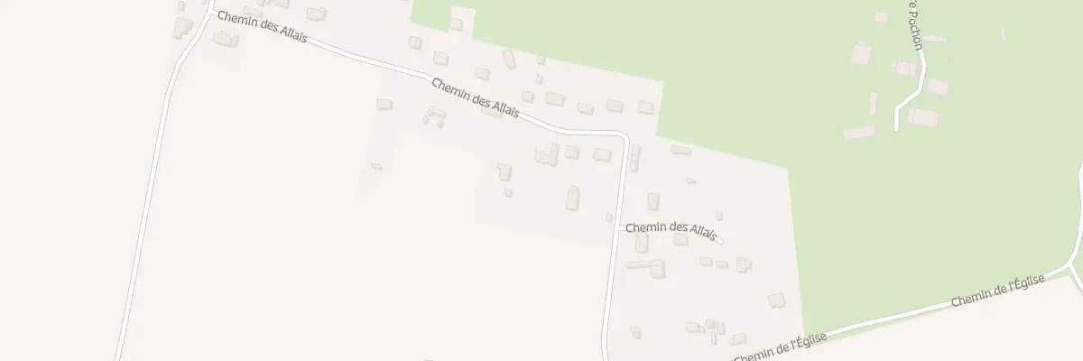 Plan du 14A Che des Allais à Cauverville-en-Roumois