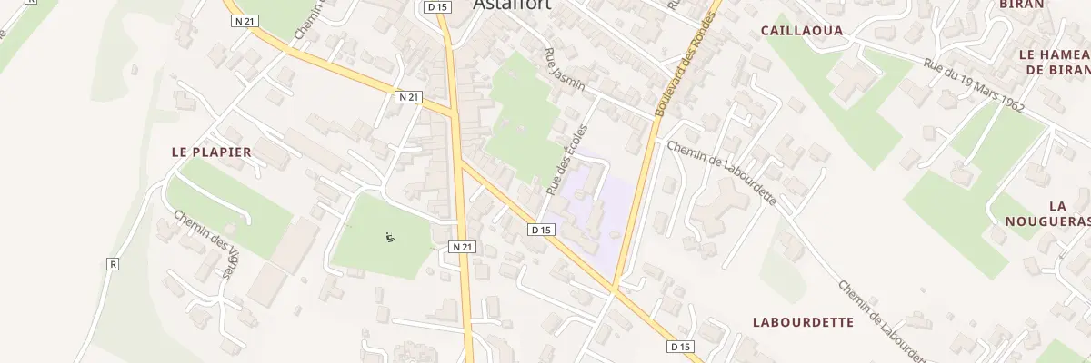 Plan du 18 Rue de Saint Zenon à Astaffort