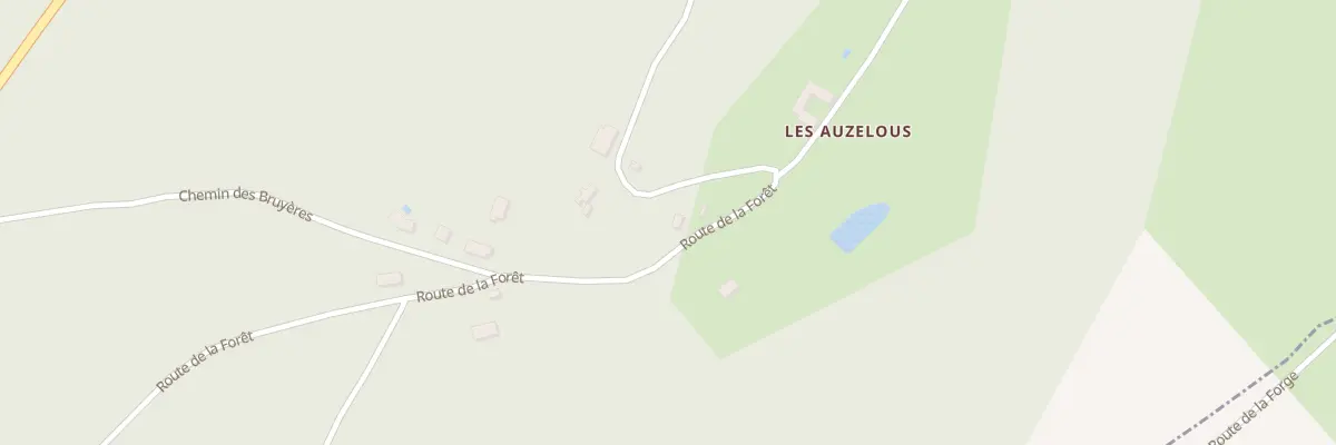 Plan du 620 Rte de la Forêt à Grun-Bordas