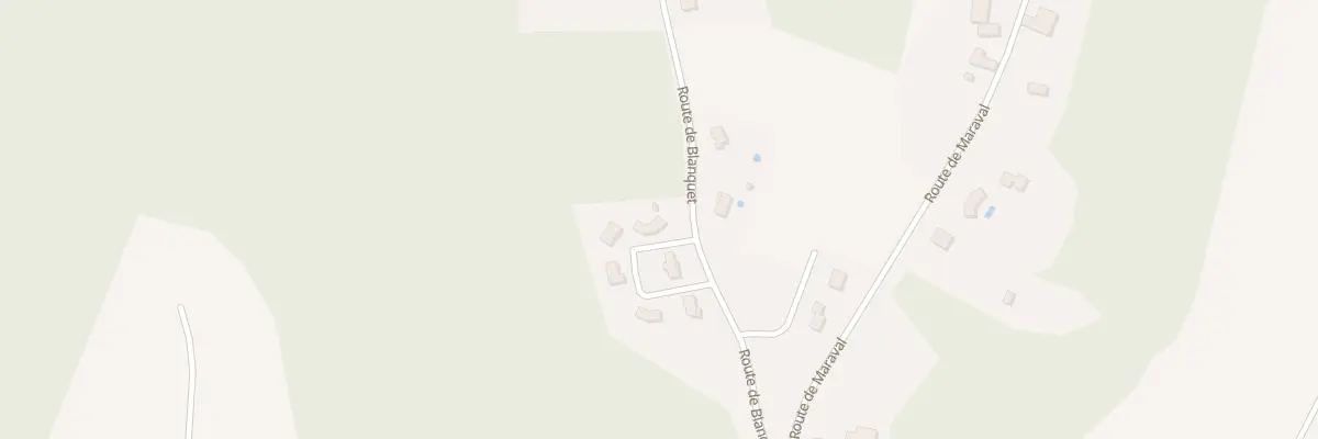 Plan du 2 Res de Blanquet à Coursac