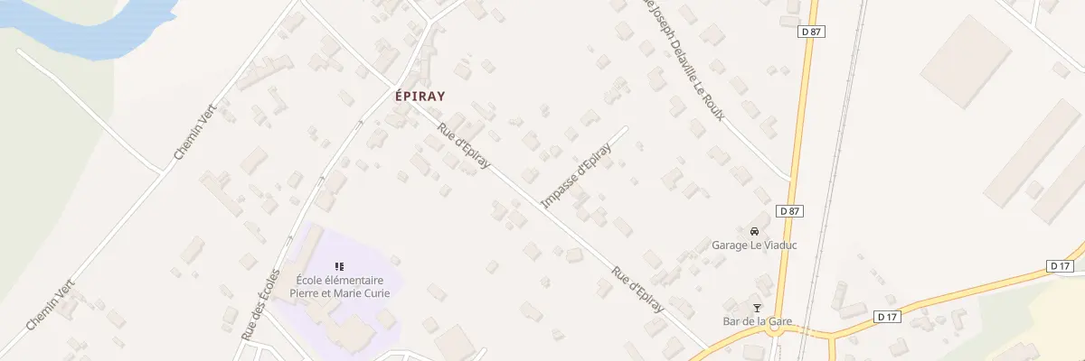 Plan du 22 Rue d’Epiray à Monts