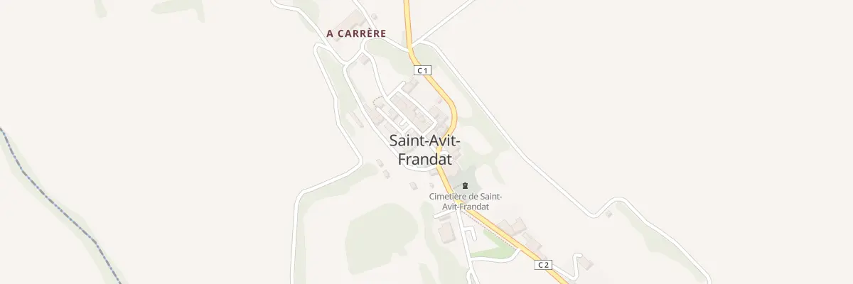 Plan du 4 Pl de la Mairie à Saint-Avit-Frandat