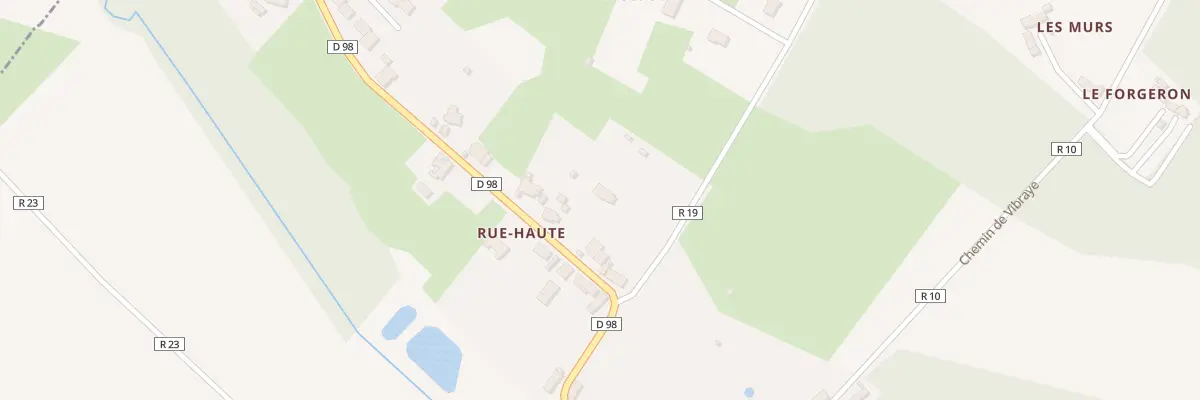 Plan du 8 Rue Haute à Semur-en-Vallon