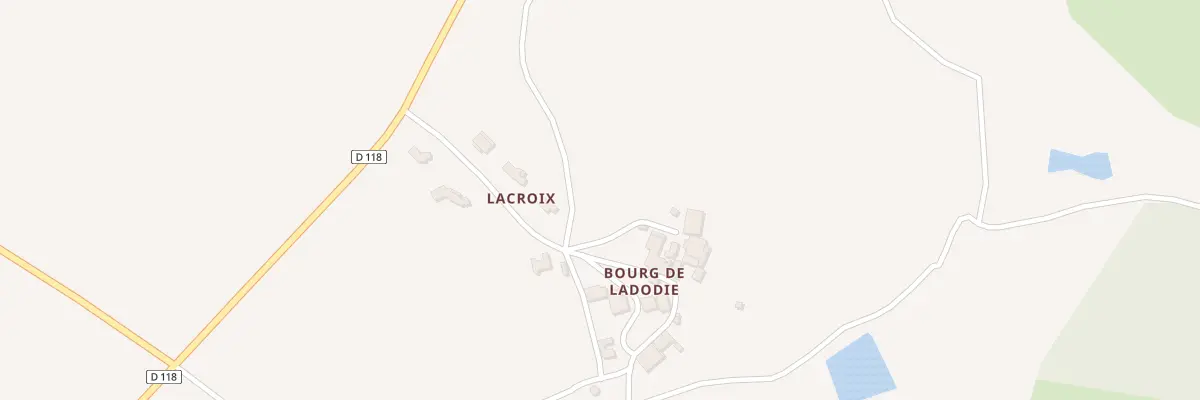 Plan du 187 Che de Ladodie à Sainte-Colombe-de-Villeneuve