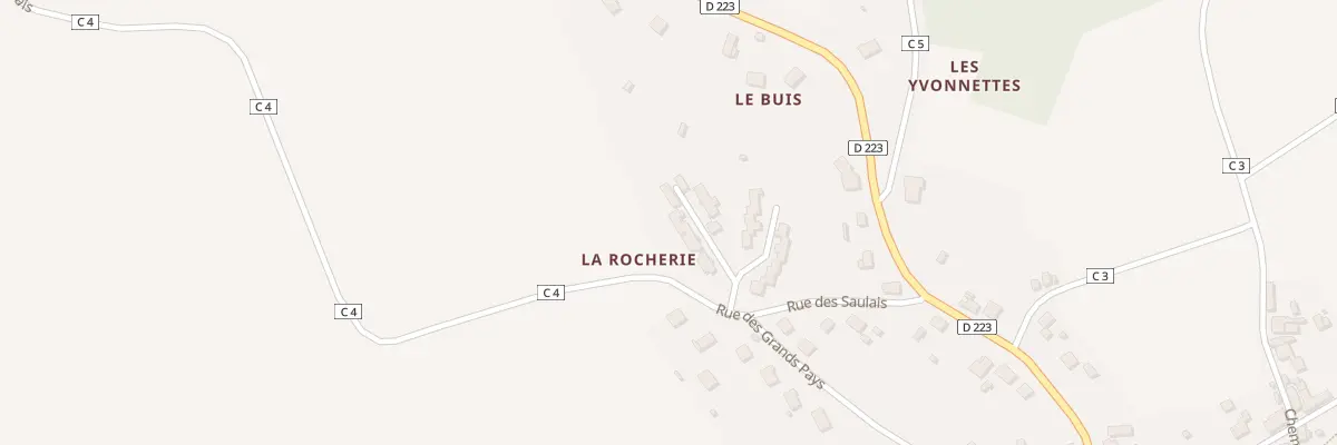 Plan du 5 Lot de la Rocherie à Loir en Vallée