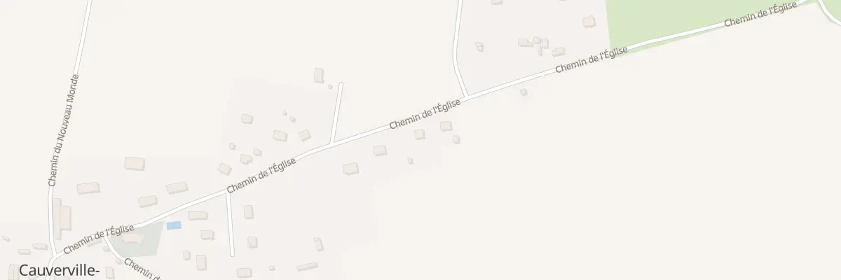 Plan du 10 Che de l’Église à Cauverville-en-Roumois