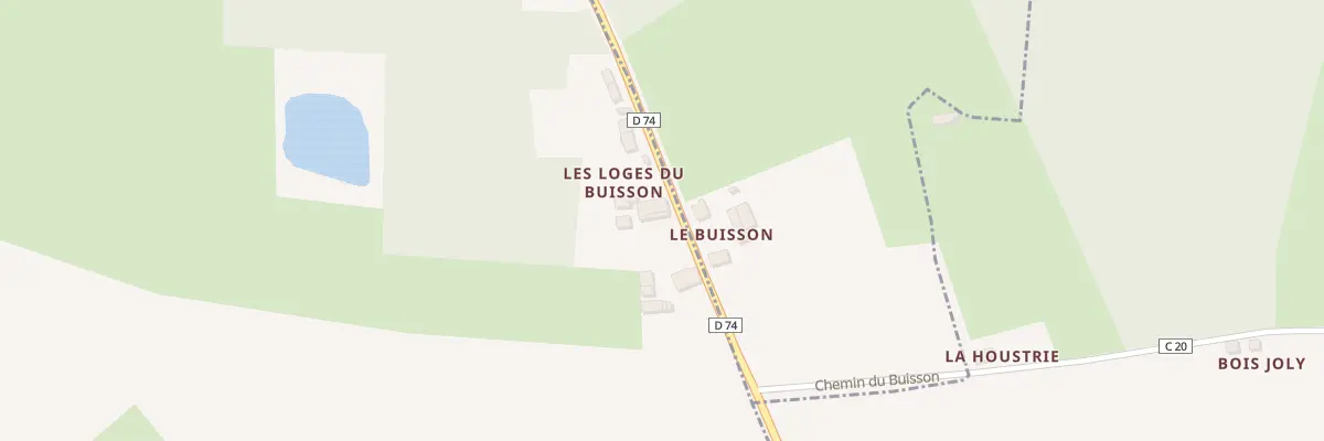 Plan du 5149 Les Loges du Buisson à Écorpain
