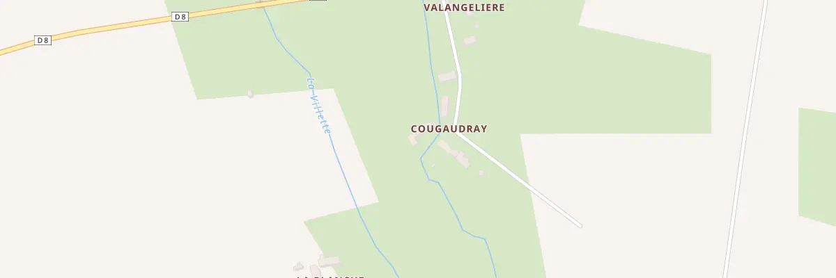 Plan du 165 Cougaudray à Saint-Mard-de-Réno