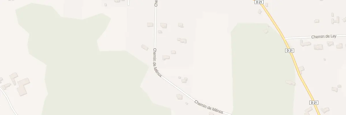 Plan du 259 Che de Menos à Villeneuve-de-Rivière