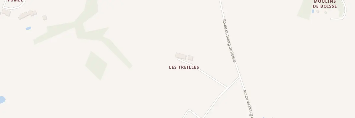 Plan du 64 Les Treilles à Boisse
