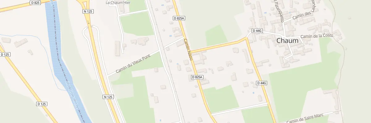 Plan du 13 Village Sud-Ouest à Chaum