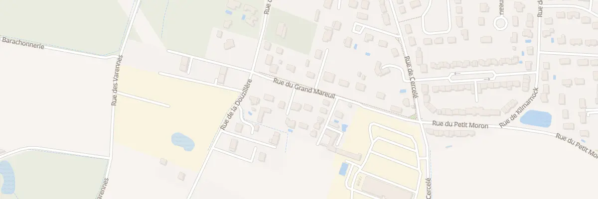 Plan du 7 Rue du Grand Mareuil à Joué-lès-Tours