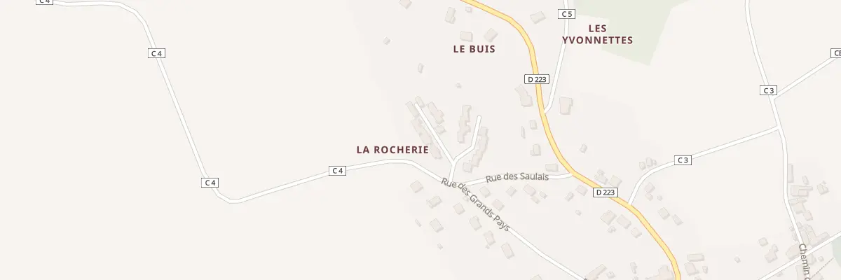 Plan du 7 Lot de la Rocherie à Loir en Vallée