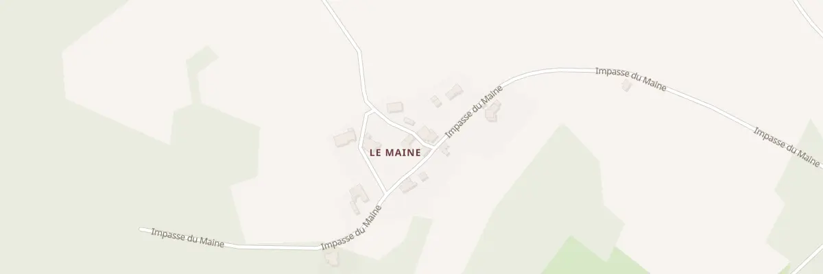 Plan du 94 Le Maine à Château-l’Évêque