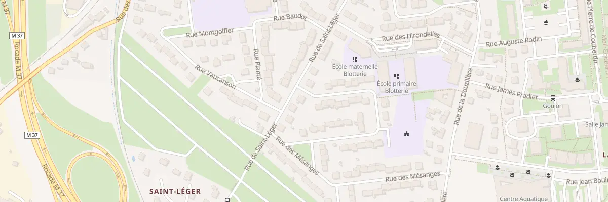 Plan du 30 Rue de Saint-Léger à Joué-lès-Tours