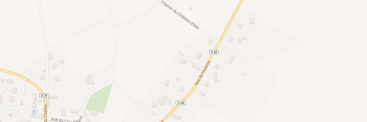 Plan du 42 Rue de l’Averne à Chemillé-sur-Dême
